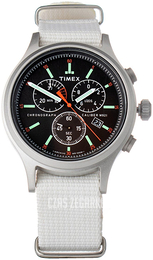 Timex Czarny/Tkanina Ø43 mm TW2V08900LG