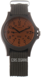 Timex Pomarańczowy/Tkanina Ø40 mm TW2V14300LG