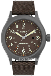 Timex The Expedition Brązowy/Skóra Ø41 mm TW2V22700
