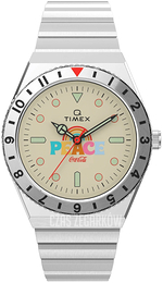 Timex Beżowy/Stal Ø38 mm TW2V25800