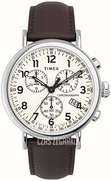 Timex Standard Biały/Skóra Ø41 mm TW2V27600