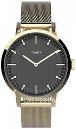 Timex Midtown Szary/Stal w odcieniu złota Ø36 mm TW2V37200