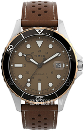 Timex Navi Xl Brązowy/Skóra Ø41 mm TW2V41500