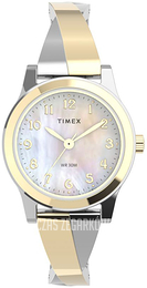 Timex Expansion Biały/Stal w odcieniu złota Ø25 mm TW2V51100