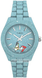 Timex Legacy Niebieski/Żywica z tworzywa sztucznego Ø37 mm TW2V53200
