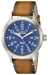 Timex Expedition Niebieski/Skóra Ø40 mm TW4B018009J