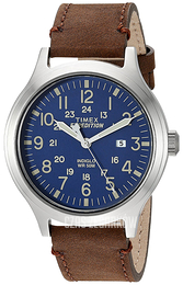 Timex Expedition Niebieski/Skóra Ø43 mm TW4B06400