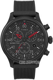 Timex Czarny/Guma Ø43 mm TW4B20700