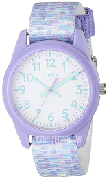 Timex Biały/Tkanina Ø30 mm TW7C12200
