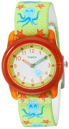 Timex Biały/Tkanina Ø28 mm TW7C13400