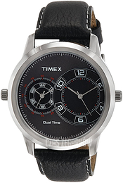 Timex Czarny/Skóra Ø45 mm TWEG15001