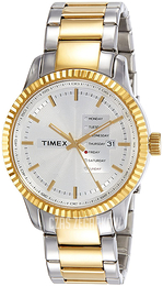 Timex Biały/Stal w odcieniu złota Ø40 mm TWEG15102