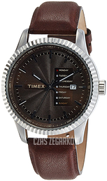 Timex Brązowy/Skóra Ø44 mm TWEG15104