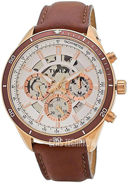 Timex Biały/Skóra Ø46 mm TWEG15211