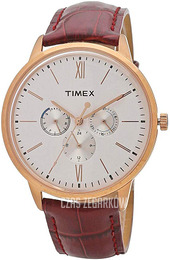 Timex Biały/Skóra Ø45 mm TWEG16404