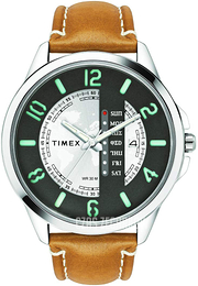 Timex Srebrny/Skóra Ø45 mm TWEG16501