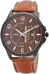 Timex Brązowy/Skóra Ø45 mm TWEG16504