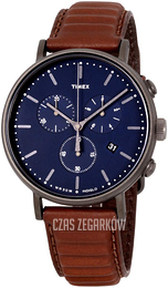 Timex Niebieski/Skóra Ø40 mm TWG016800