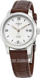 Tissot Le Locle Srebrny/Skóra Ø29 mm T006.207.16.038.00
