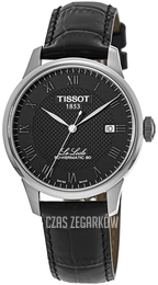 Tissot Le Locle Czarny/Skóra Ø39.3 mm T006.407.16.053.00