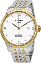Tissot T-Classic Srebrny/Stal w odcieniu złota Ø39.3 mm T006.408.22.037.00