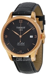 Tissot Le Locle Czarny/Skóra Ø39.3 mm T006.408.36.057.00