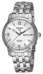 Tissot PRC 200 Srebrny/Stal Ø39.8 mm T014.430.11.037.00