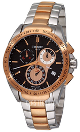 Tissot Veloci-T Czarny/Stal Ø46 mm T024.417.22.051.00