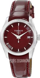 Tissot T-Trend Czerwony/Skóra Ø32 mm T035.210.16.371.00