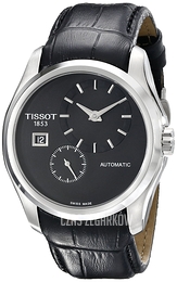 Tissot Couturier Czarny/Skóra Ø39 mm T035.428.16.051.00