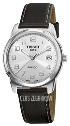 Tissot Srebrny/Skóra Ø38 mm T049.410.16.032.01