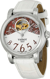 Tissot Biały/Skóra Ø35 mm T050.207.16.037.00