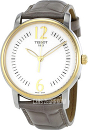Tissot T-Trend Srebrny/Skóra Ø38 mm T052.210.26.037.00