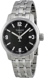 Tissot PRC 200 Czarny/Stal Ø39.3 mm T055.410.11.057.00