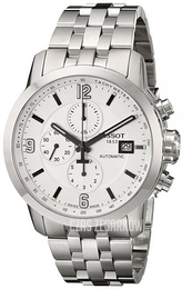 Tissot T-Tempo Automatic Biały/Stal Ø44 mm T055.427.11.017.00