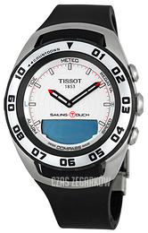 Tissot T-Sport Sailing-Touch Srebrny/Guma Ø45 mm T056.420.27.031.00