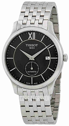 Tissot Tradition Czarny/Stal Ø40 mm T063.428.11.058.00