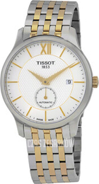 Tissot Tradition Srebrny/Stal w odcieniu złota Ø40 mm T063.428.22.038.00
