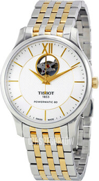 Tissot T-Classic Srebrny/Stal w odcieniu złota Ø40 mm T063.907.22.038.00