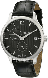 Tissot Tradition Czarny/Skóra Ø42 mm T0636391605700