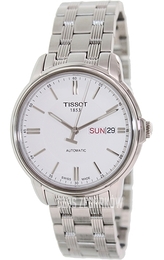 Tissot T-Classic Automatic III Biały/Stal Ø39.7 mm T065.430.11.031.00