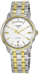 Tissot T-Classic Biały/Stal w odcieniu złota Ø39 mm T065.930.22.031.00