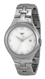 Tissot Srebrny/Skóra Ø34 mm T082.210.11.037.00
