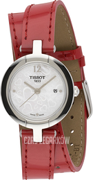 Tissot T-Lady Pinky By Tissot Biały/Skóra Ø27.95 mm T084.210.16.117.00