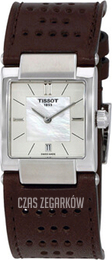 Tissot Tissot T-Trend Biały/Skóra 31x23 mm T090.310.16.111.00