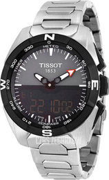 Tissot Couturier Czarny/Tytan Ø45 mm T091.420.44.081.00