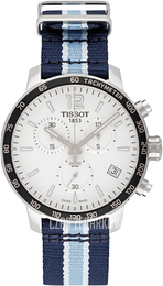Tissot Quickster Biały/Stal Ø42 mm T095.417.17.037.20