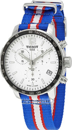 Tissot Quickster Biały/Stal Ø42 mm T095.417.17.037.22