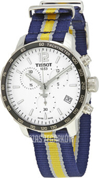 Tissot Quickster Biały/Stal Ø42 mm T095.417.17.037.23
