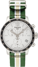 Tissot Quickster Biały/Stal Ø42 mm T095.417.17.037.24